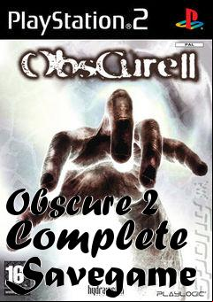 Box art for Obscure
2 Complete Savegame