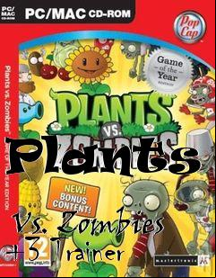 Box art for Plants
            Vs. Zombies +3 Trainer
