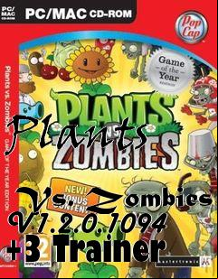Box art for Plants
            Vs. Zombies V1.2.0.1094 +3 Trainer