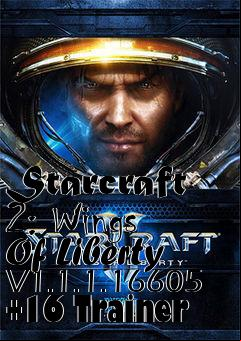 Box art for Starcraft
2: Wings Of Liberty V1.1.1.16605 +16 Trainer