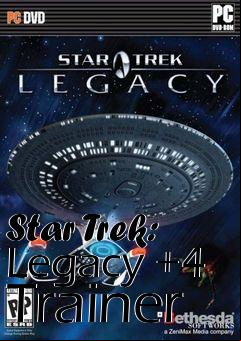 Box art for Star
Trek: Legacy +4 Trainer