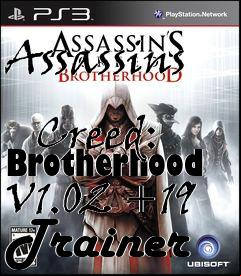 Box art for Assassins
            Creed: Brotherhood V1.02 +19 Trainer