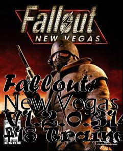 Box art for Fallout:
New Vegas V1.2.0.314 +18 Trainer