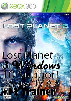 Box art for Lost
Planet 3 Windows 10  Steam V1.0.3 +12 Trainer