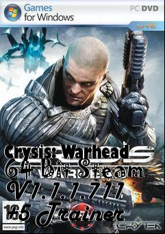 Box art for Crysis:
Warhead 64 Bit Steam V1.1.1.711 +5 Trainer