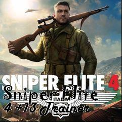 Box art for Sniper
Elite 4 +13 Trainer