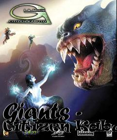 Box art for Giants - Citizen Kabuto