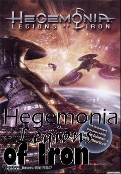 Box art for Hegemonia - Legions of Iron
