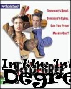 Box art for In the 1st Degree