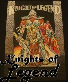 Box art for Knights of Legend
