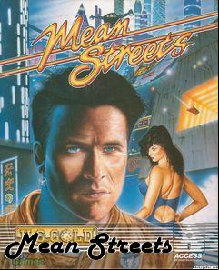 Box art for Mean Streets