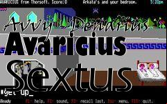 Box art for Avvy - Denarius Avaricius Sextus