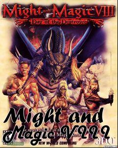 Box art for Might and Magic VIII