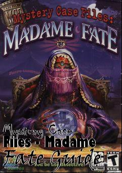 Box art for Mystery Case Files - Madame Fate Guide