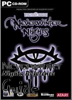 Box art for Neverwinter Nights Reference Guide