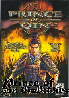 Box art for Prince of Qin Walkthrough