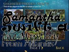 Box art for Samantha Swift and the Mystery From Atlantis