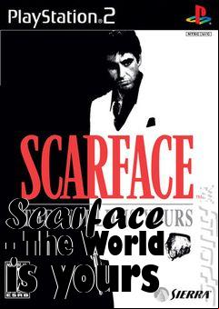 Box art for Scarface - The World is yours