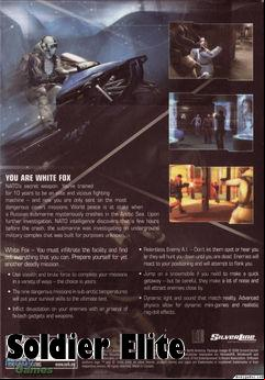 Box art for Soldier Elite
