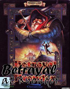 Box art for Betrayal at Krondor