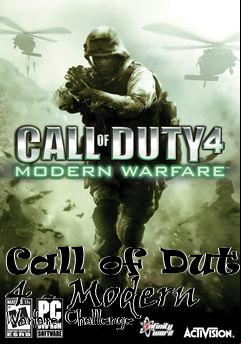 Box art for Call of Duty 4 - Modern Warfare Challenge
