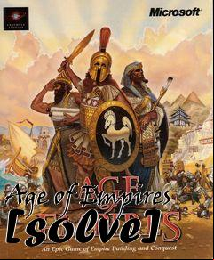 Box art for Age of Empires [solve]