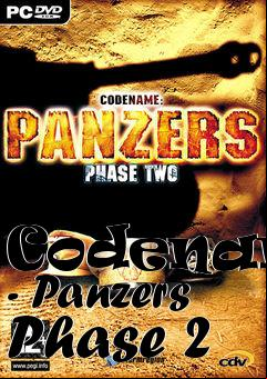 Box art for Codename - Panzers Phase 2
