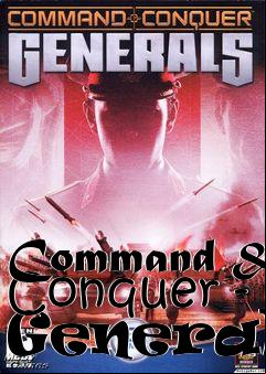 Box art for Command & Conquer - Generals