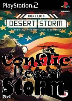 Box art for Conflict - Desert Storm