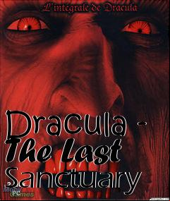 Box art for Dracula - The Last Sanctuary