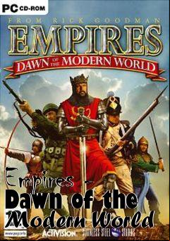 Box art for Empires - Dawn of the Modern World