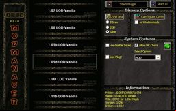 Diablo 2 D2SE Modmanager v.2.20 mod screenshot